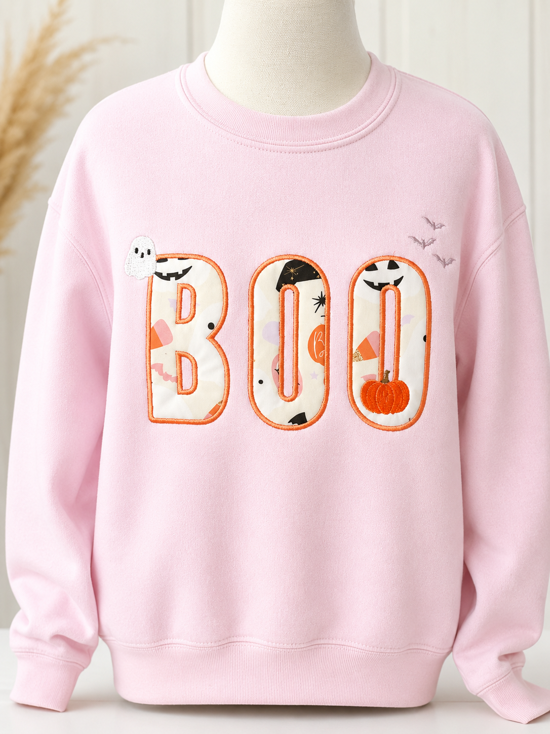 BOO appliqué sweatshirt