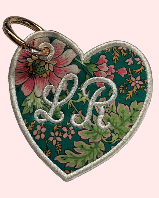 Floral Bag Tag