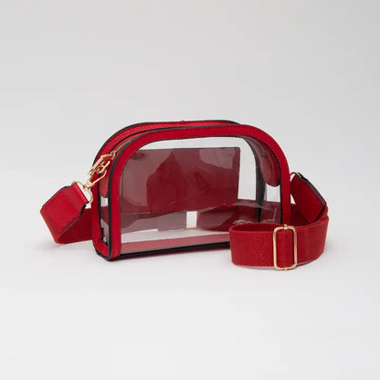 Custom Stadium Clear Crossbody Bag
