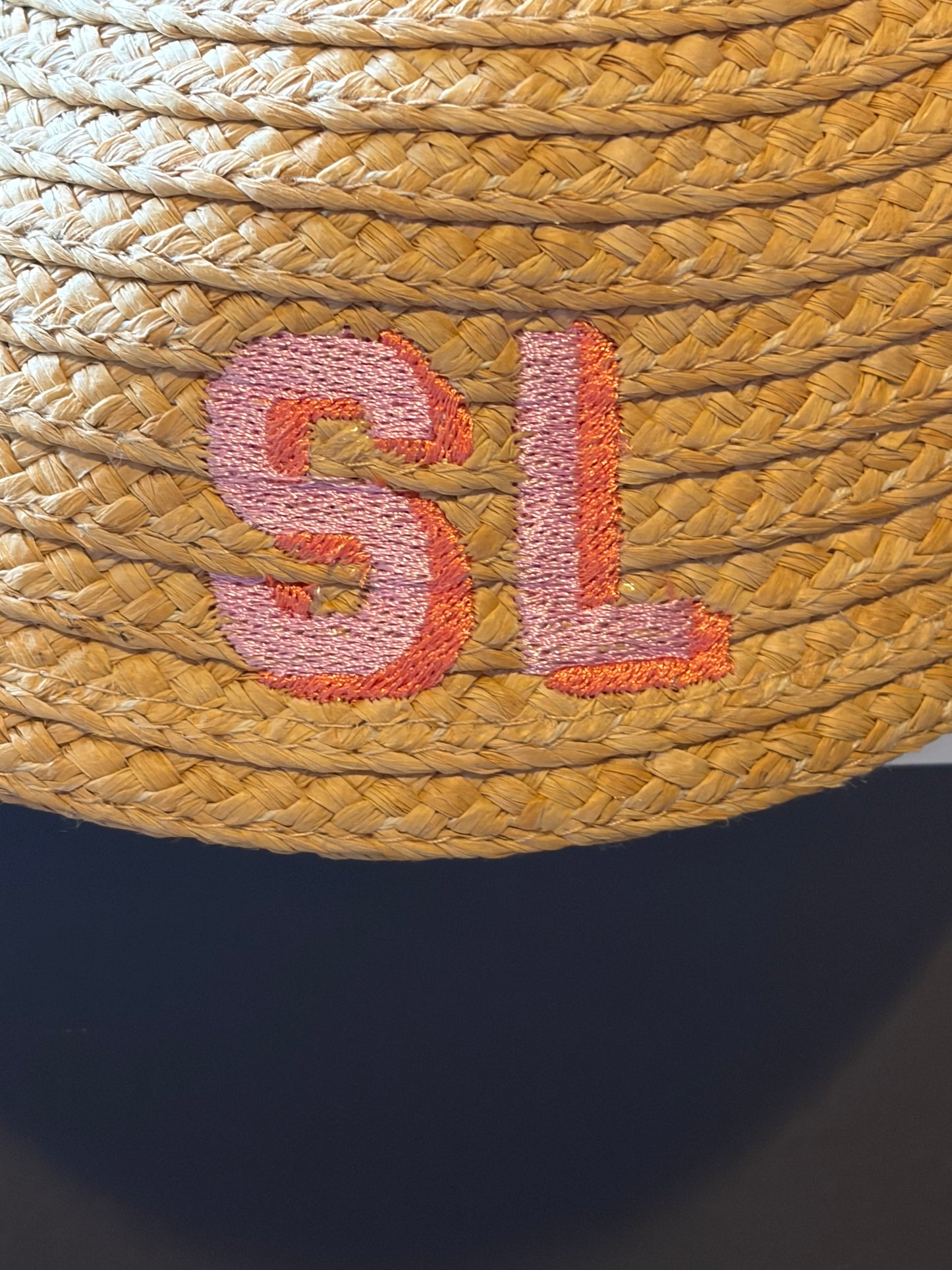 Monogrammed Sun Hat