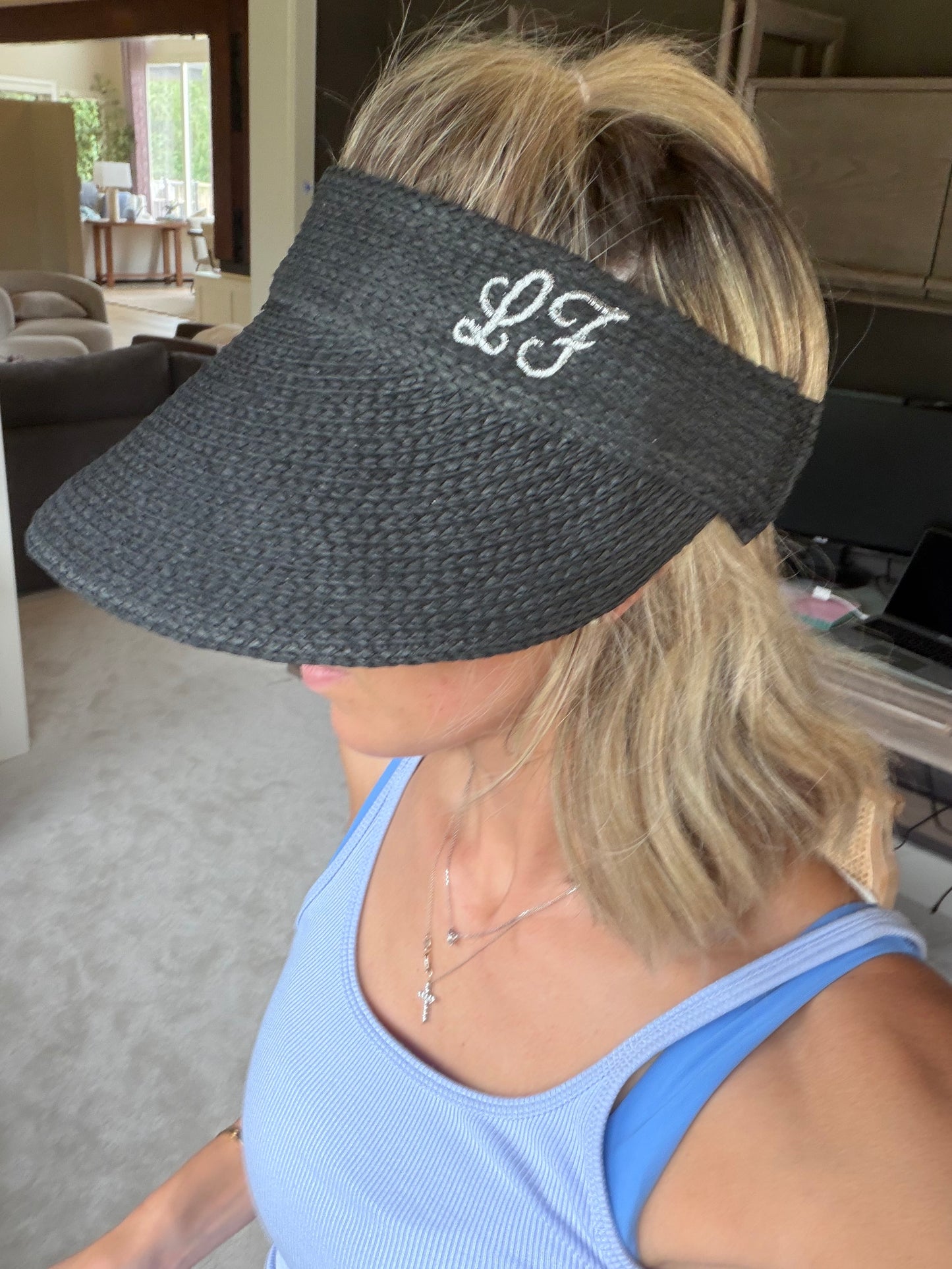 Monogrammed Sun Hat