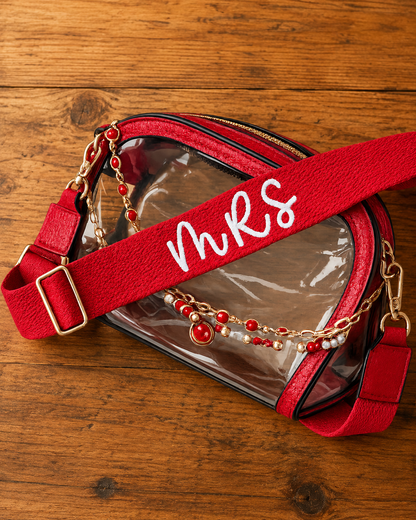 Custom Stadium Clear Crossbody Bag