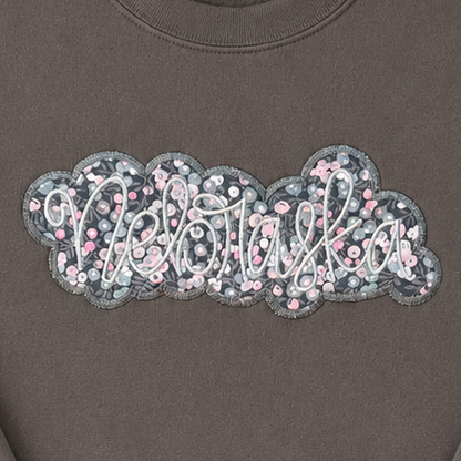 Gray Nebraska Sweatshirt - Studio Sample
