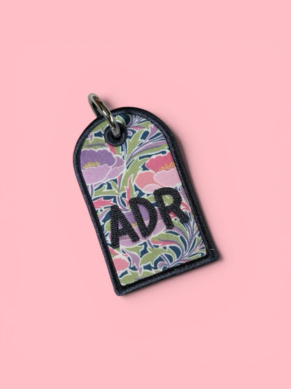 Floral Bag Tag