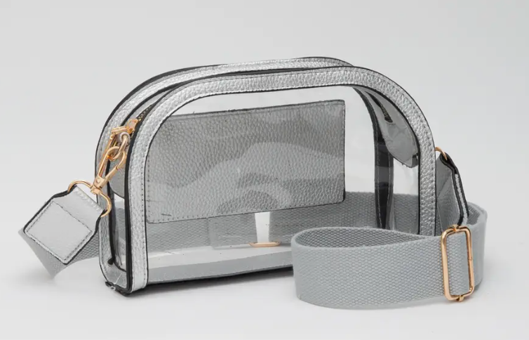 Custom Stadium Clear Crossbody Bag