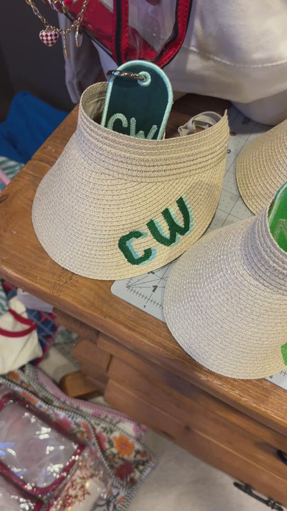 Monogrammed Sun Hat